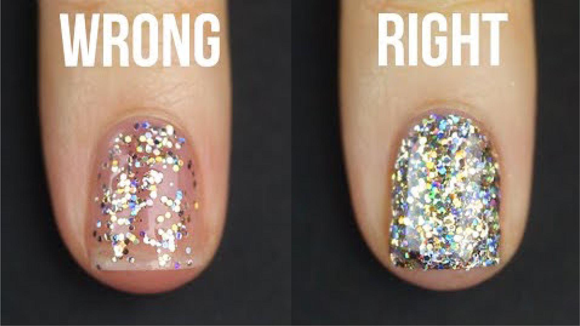 7. "Glitter nail polish colors for under nail sparkle" - wide 10