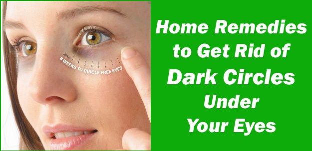 home remedies to remove dark circles permanently