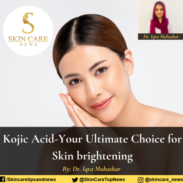 Kojic Acid-Your Ultimate Choice for Skin brightening