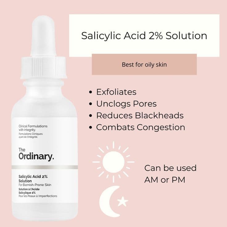 Salicylic acid a right choice for acneprone skin.....