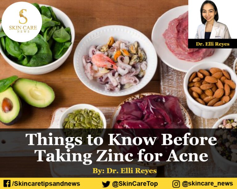Things to Know Before Taking Zinc for Acne Pores