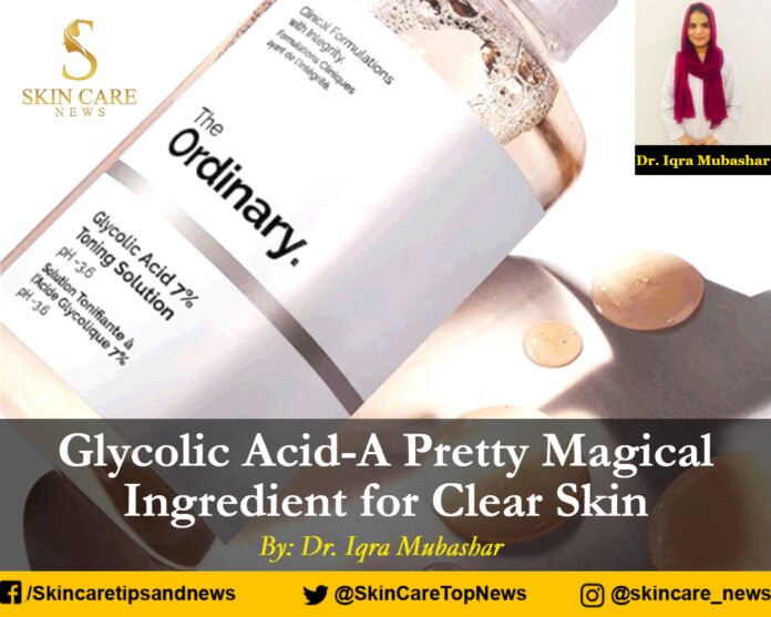 Glycolic Acid-A Pretty Magical Ingredient for Clear Skin
