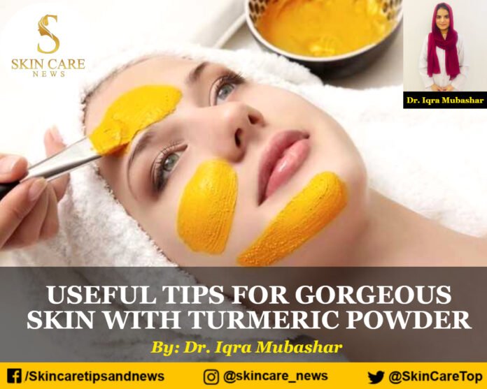 USEFUL TIPS FOR GORGEOUS SKIN WITH TURMERIC POWDER
