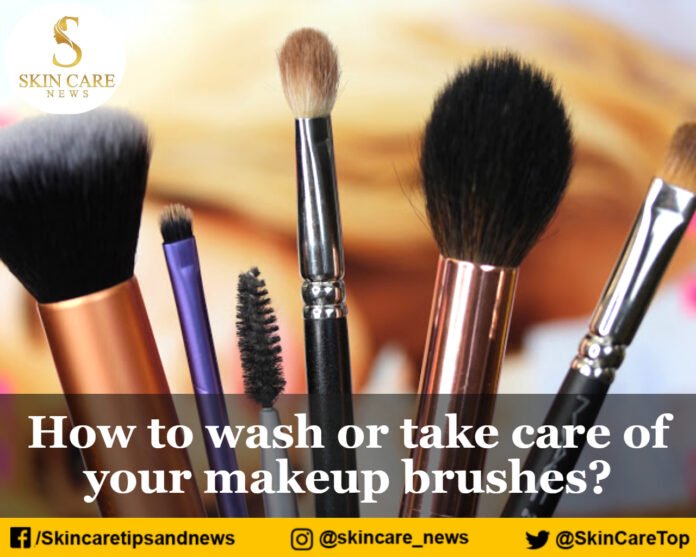 How to wash or take care of your makeup brushes?