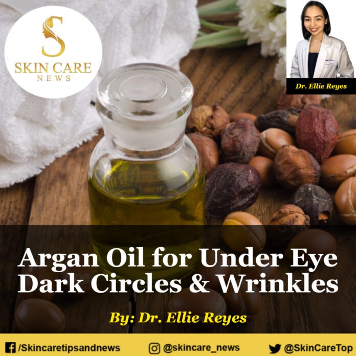 Argan Oil for Under Eye Dark Circles & Wrinkles