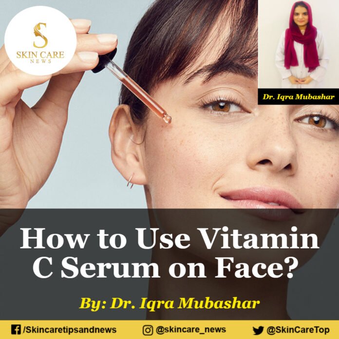 How to Use Vitamin C Serum on Face?