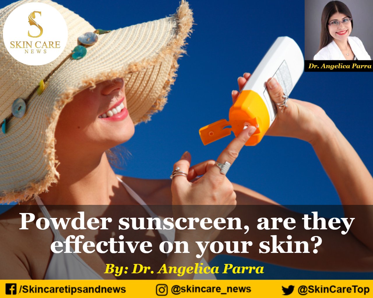 Powder sunscreen, are they effective on your skin?