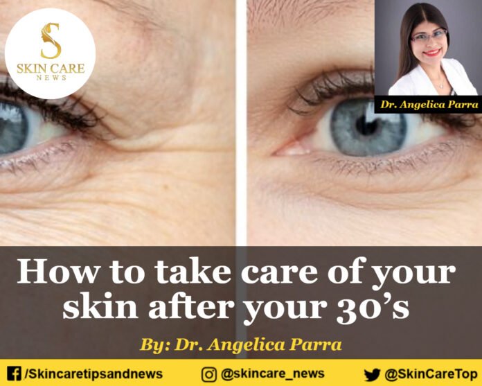 How to take care of your skin after your 30’s