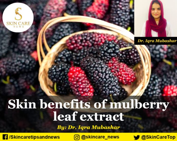 Skin benefits of mulberry leaf extract