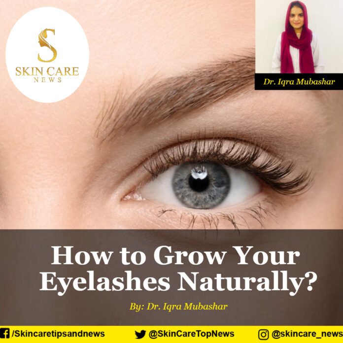 How to Grow Your Eyelashes Naturally?
