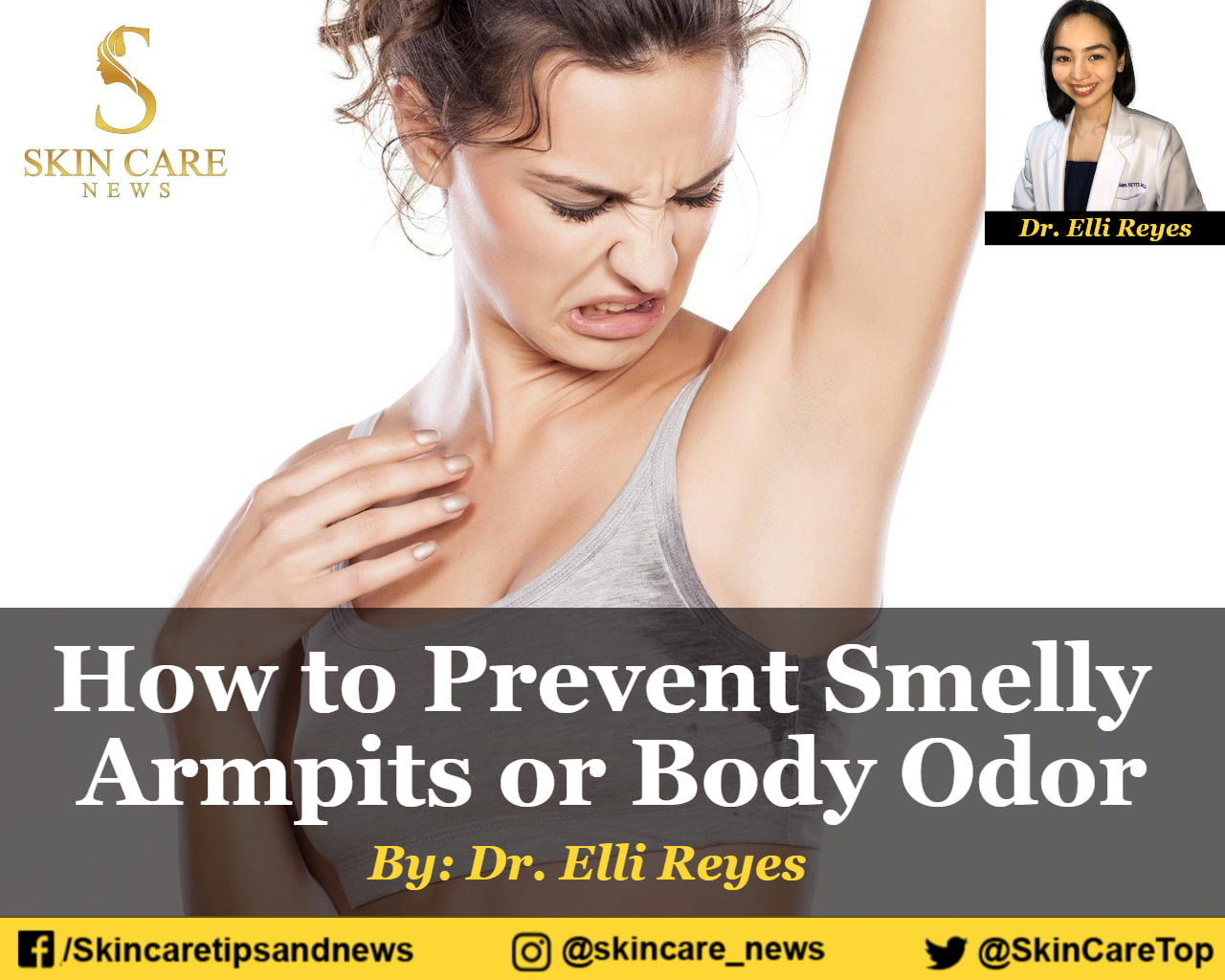 How To Prevent Your Smelly Underarms Or Body Odor   Fggfgh 