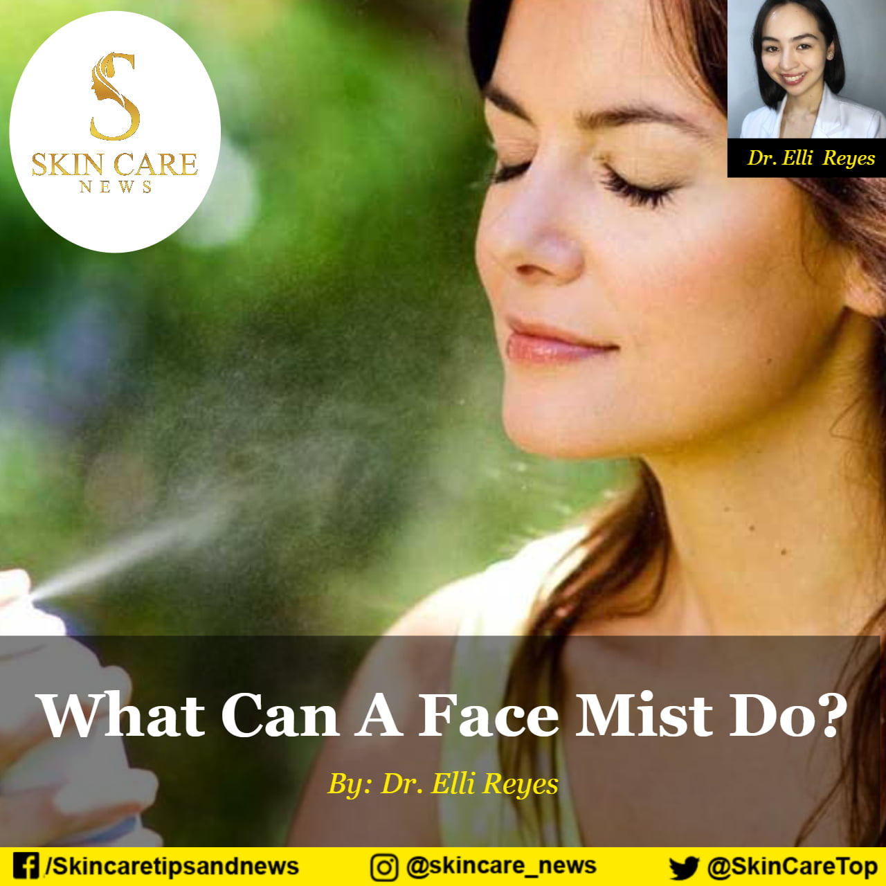 What Can A Face Mist Do? Skincare News