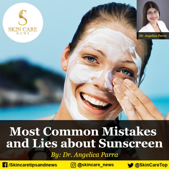 Most Common Mistakes and Lies about Sunscreen