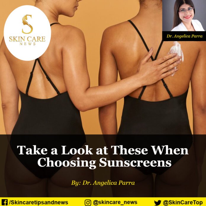 Take a Look at These When Choosing Sunscreens