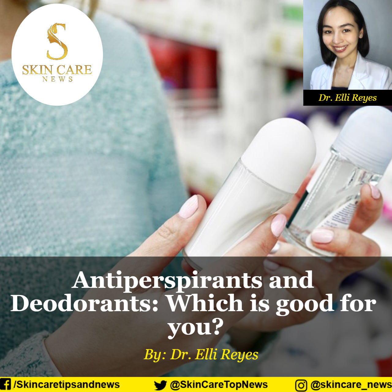 Antiperspirants vs Deodorants Which is good for you?