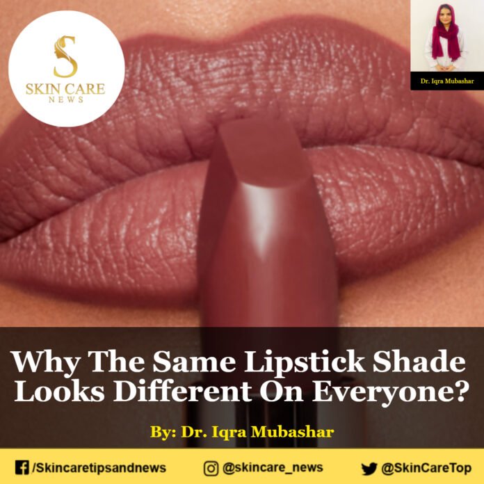 Why The Same Lipstick Shade Looks Different On Everyone?