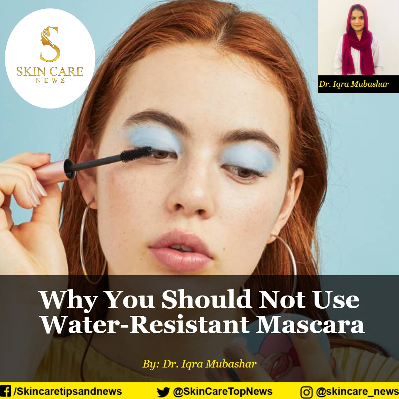 Why You Should Not Use WaterResistant Mascara