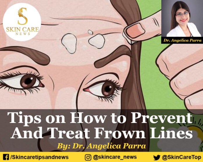 Tips on How to Prevent And Treat Frown Lines
