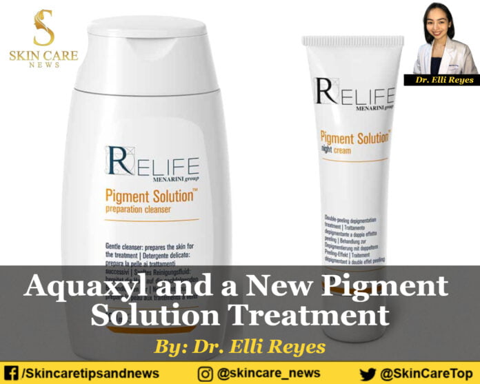 Aquaxyl and a New Pigment Solution Treatment