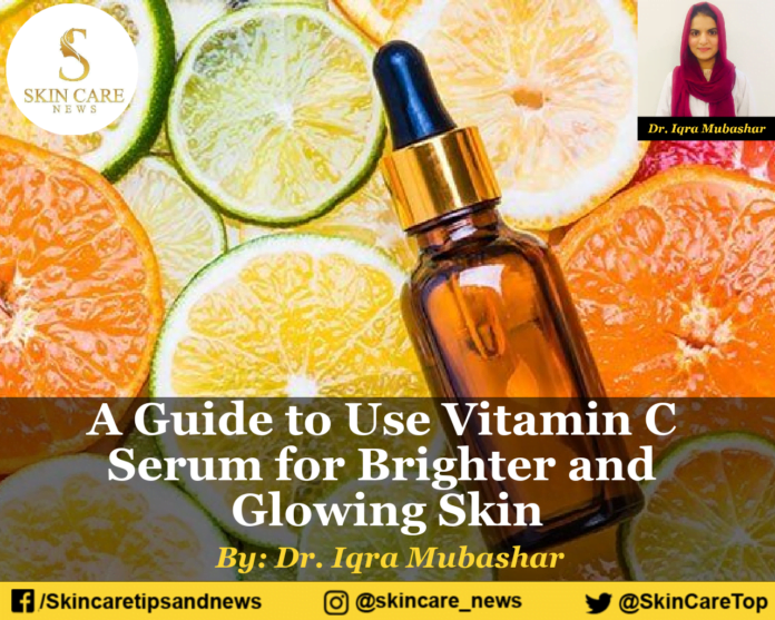 A Guide to Use Vitamin C Serum for Brighter and Glowing Skin