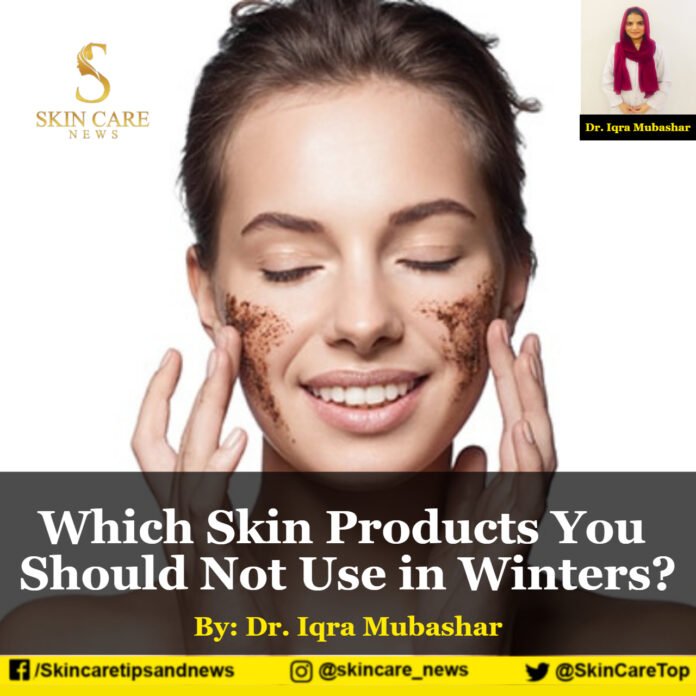 Which Skin Products You Should Not Use in Winters?