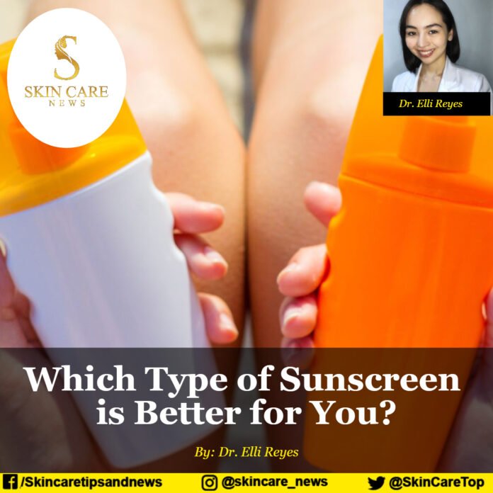 Which Type of Sunscreen is Better for You?