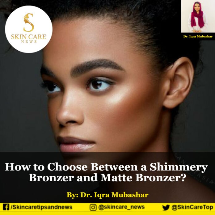 How to Choose Between a Shimmery Bronzer and Matte Bronzer?