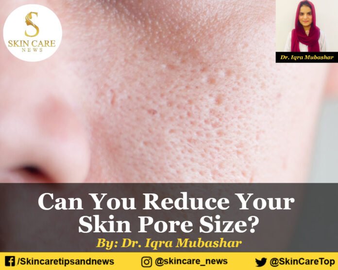 Can You Reduce Your open Pore Size?