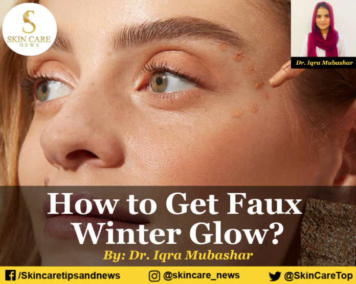 How to Get Faux Winter Glow?