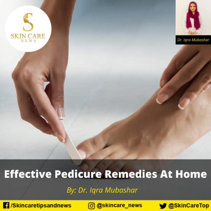 Effective Pedicure Remedies At Home