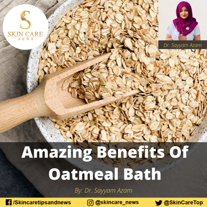Amazing Benefits Of Oatmeal Bath