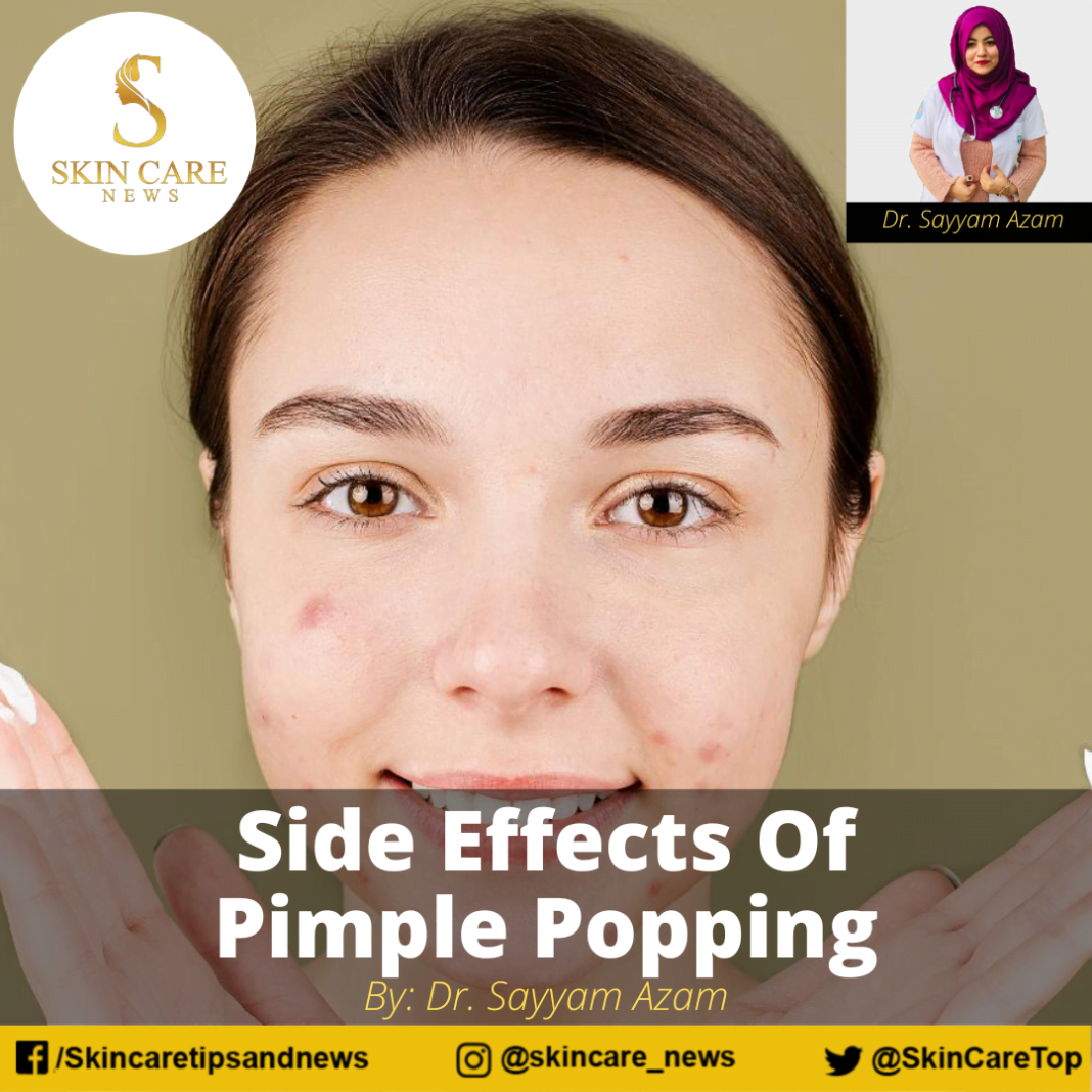 Side Effects Of Pimple Popping