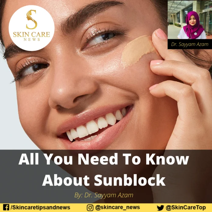 All You Need To Know About Sunblock