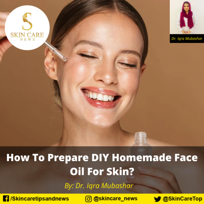 How To Prepare DIY Homemade Face Oil For Skin?