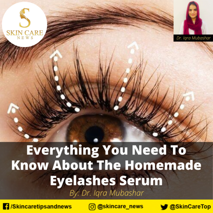 Everything You Need To Know About The Homemade Eyelashes Serum