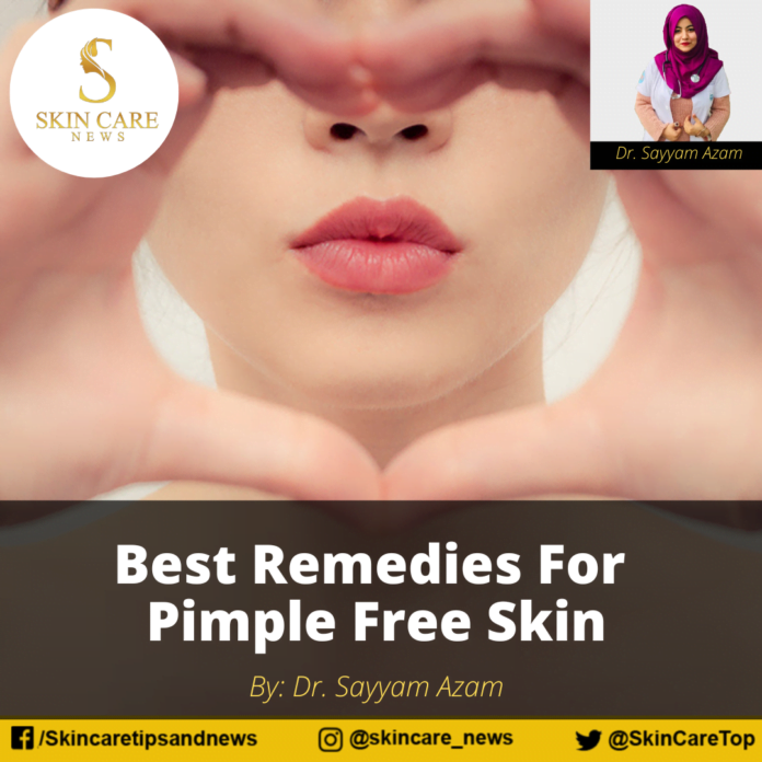 Best Remedies For Pimples Free Skin