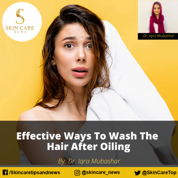 Effective Ways To Wash The Hair After Oiling