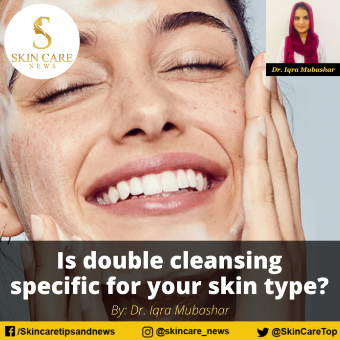 Is double cleansing specific for your skin type?