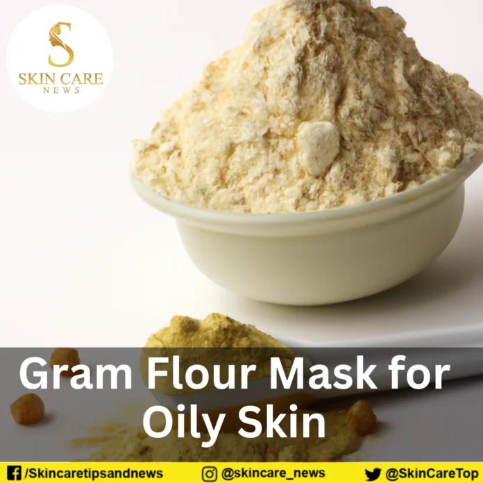 Gram Flour Mask for Oily Skin