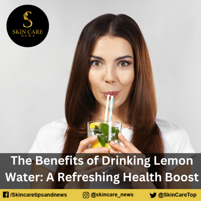 The Benefits of Drinking Lemon Water: A Refreshing Health Boost