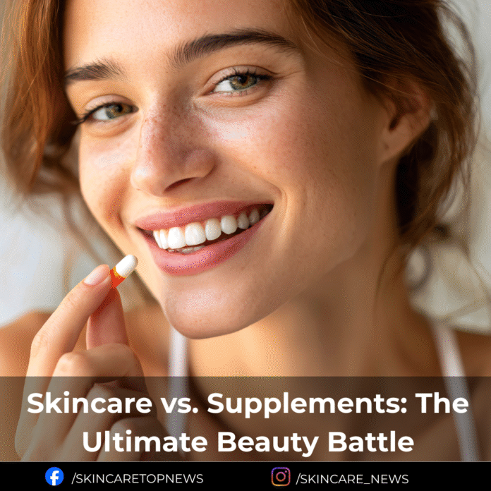 Skincare vs. Supplements: The Ultimate Beauty Battle